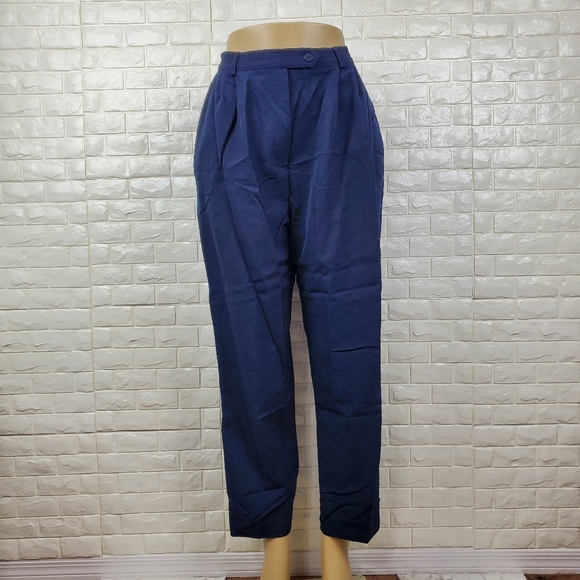 career essentials navy blue size 12 pants ( 5 for $20 ) - Picture 2 of 9